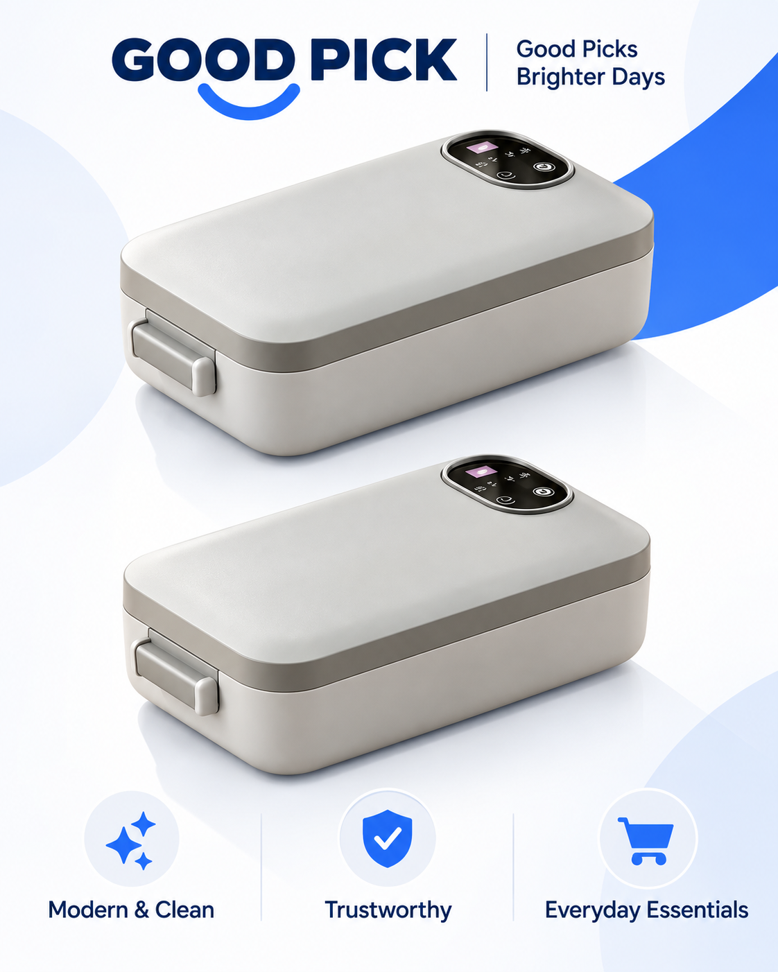 GOOD PICK Rechargeable Self-Heating Lunch Box