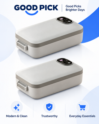 GOOD PICK Rechargeable Self-Heating Lunch Box