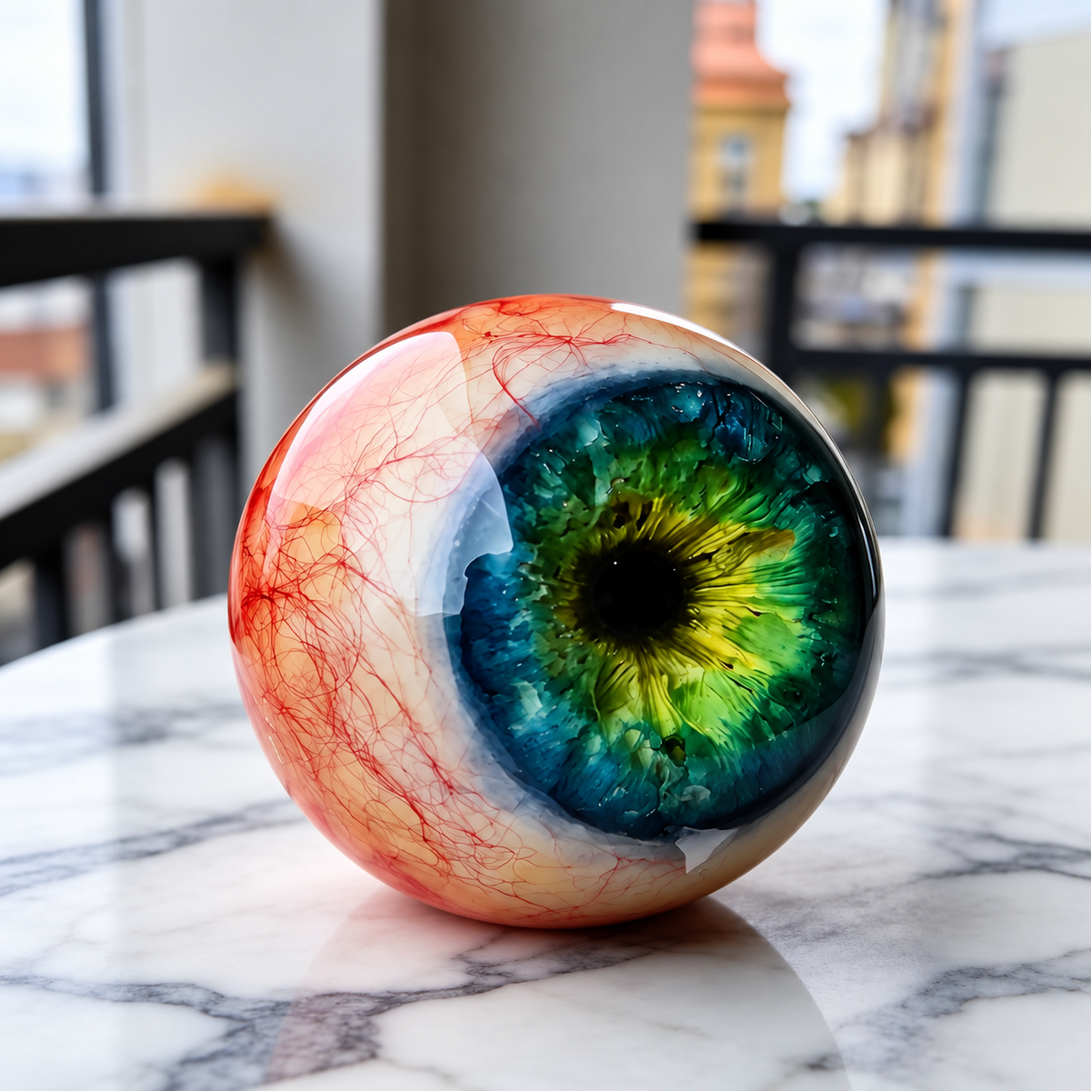 🎃 Halloween Sale – 49% OFF 👁️ Halloween Monster Eye Orb – Hyper-Realistic Creepy Eyeball Decor