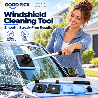 GOOD PICK Dual-Sided Magnetic Windshield Cleaner Kit