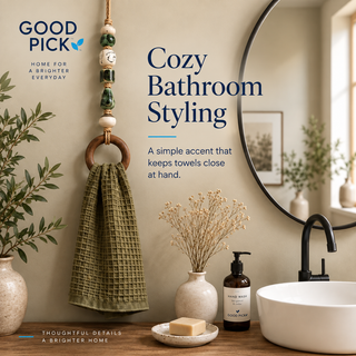 GOOD PICK Decorative Beaded Towel Hanger